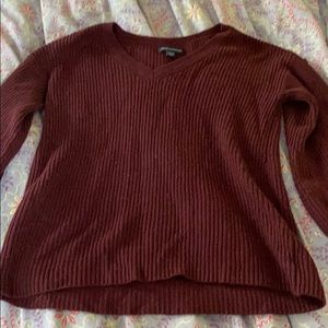 American eagle maroon sweater !